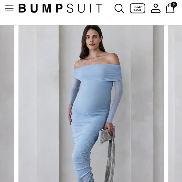 Bumpsuit maxi dress XL - Picture 1 of 3
